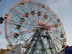 Wonder Wheel à Deno's Wonder Wheel Amusement Park&nbsp;(en)