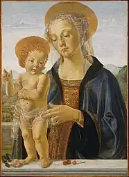 Andrea del Verrocchio,Madone (1470-1475), 65&nbsp;×&nbsp;47,5&nbsp;cm.