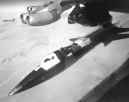 Largage du X-15.