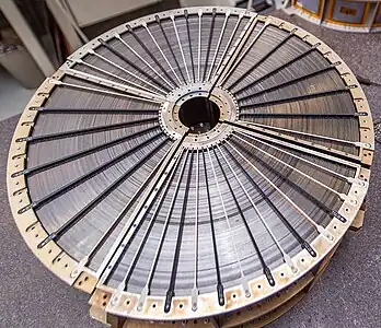 Le télescope Wolter est constitué de la superposition de 203 coques.