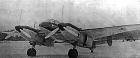 Vue de l'avion.