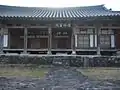Salle de lecture de la Yerim Seowon (en) dédiée à Kim Jong-jik.