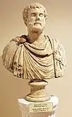 Sculpture romaine - Jeune homme romain, IIIe&nbsp;siècle&nbsp;av. J.-C.
