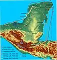 Conquête espagnole du Yucatan (1523-1547) en partie par Francisco de Montejo