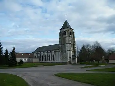L'église Saint-Martin.