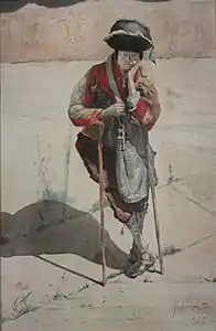 Scène de rue à Cuenca (1873, musée des Beaux-Arts de Pau)