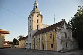 l'église St-Stanislas, classée,