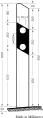 Balise 620-41 (gauche)