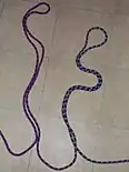 Procéder de la même manière qu'avec les brins en simple :