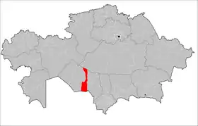 Localisation de District de Jalagash