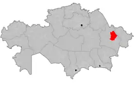 Localisation de District de Jarma