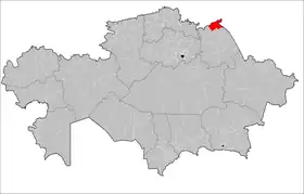 Localisation de District de Jelezin