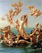 Fritz Zuber-Bühler, Naissance de Vénus, 1877