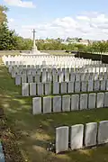 Cimetière militaire de Zuydcoote.