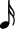 \new Staff \with {
\remove "Staff_symbol_engraver"
\remove "Time_signature_engraver"
\hide Clef
}
a'16
