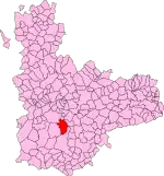 Localisation de La Seca