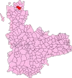 Localisation de Vega de Ruiponce