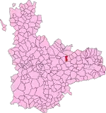 Localisation de Villarmentero de Esgueva