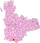 Localisation de Cervillego de la Cruz