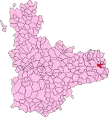 Localisation de Curiel de Duero