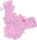 Localisation de Olmos de Esgueva