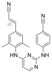 Image illustrative de l’article Rilpivirine