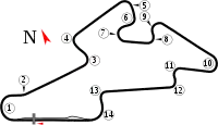 Image illustrative de l’article Grand Prix moto de République tchèque 2000