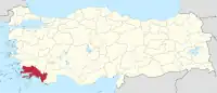 Carte de la circonscription.