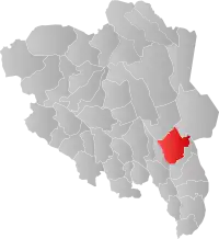 Localisation de Elverum