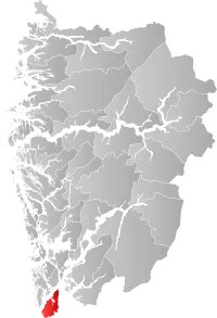 Localisation de Sveio