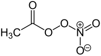 Image illustrative de l’article Nitrate de peroxyacétyle