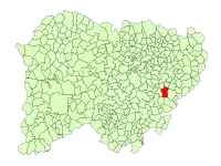 Localisation de Anaya de Alba