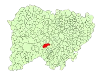 Localisation de Tamames