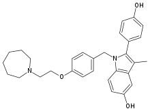 Image illustrative de l’article Bazédoxifène