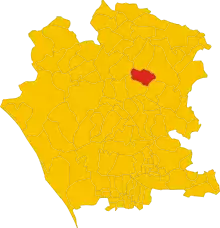 Localisation de Baia e Latina