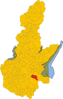 Localisation de Calcinato