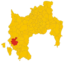Localisation de Carbonia