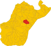 Localisation de Ciminà