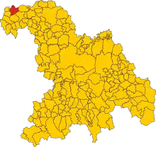 Localisation de Gabiano