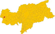 Localisation de Glorenza