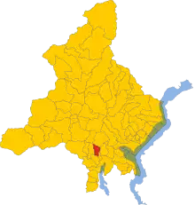 Localisation de Loreglia