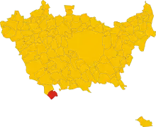 Localisation de Motta Visconti