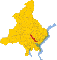 Localisation de San Bernardino Verbano