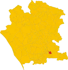 Localisation de San Nicola la Strada
