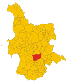 Localisation de Villaurbana