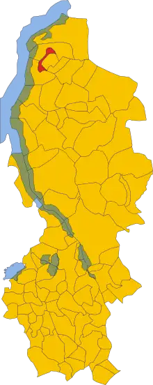 Localisation de Vestreno