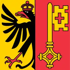 Les couleurs cantonales sont le jaune et le rougeUsage des drapeaux,étendards et fanions (Règlement sur les drapeaux) - Règlement 51.340 f, Armée suisse, p. 76, consulté le 30 juillet 2017