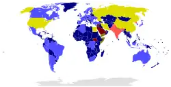 Carte de l'organisation