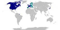 Carte de l'organisation