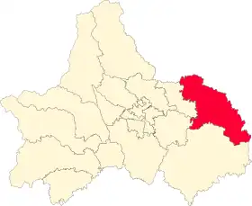 Localisation de Jīntáng Xiàn
